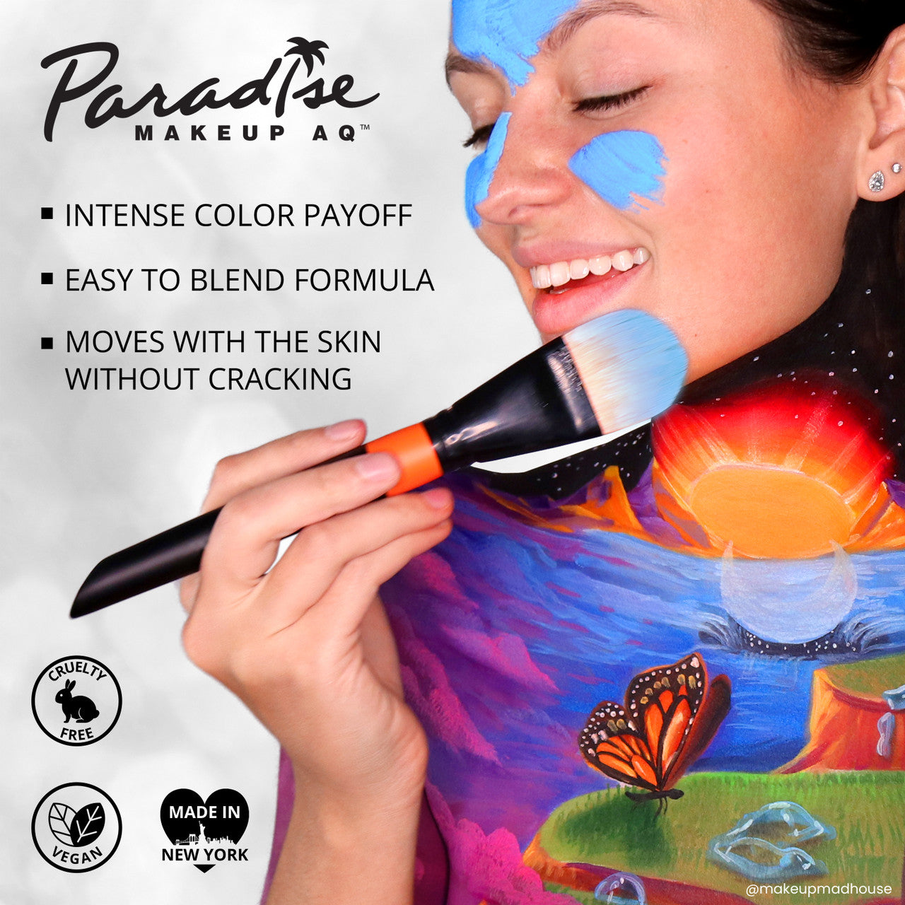 Paradise Makeup AQ - 8 Color Magnetic Refillable Palette