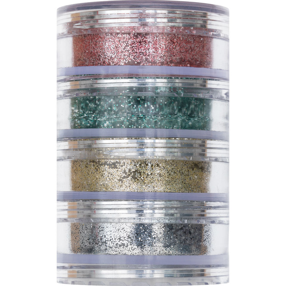 Pintura Natural Glitter Stacker - 4 Colors