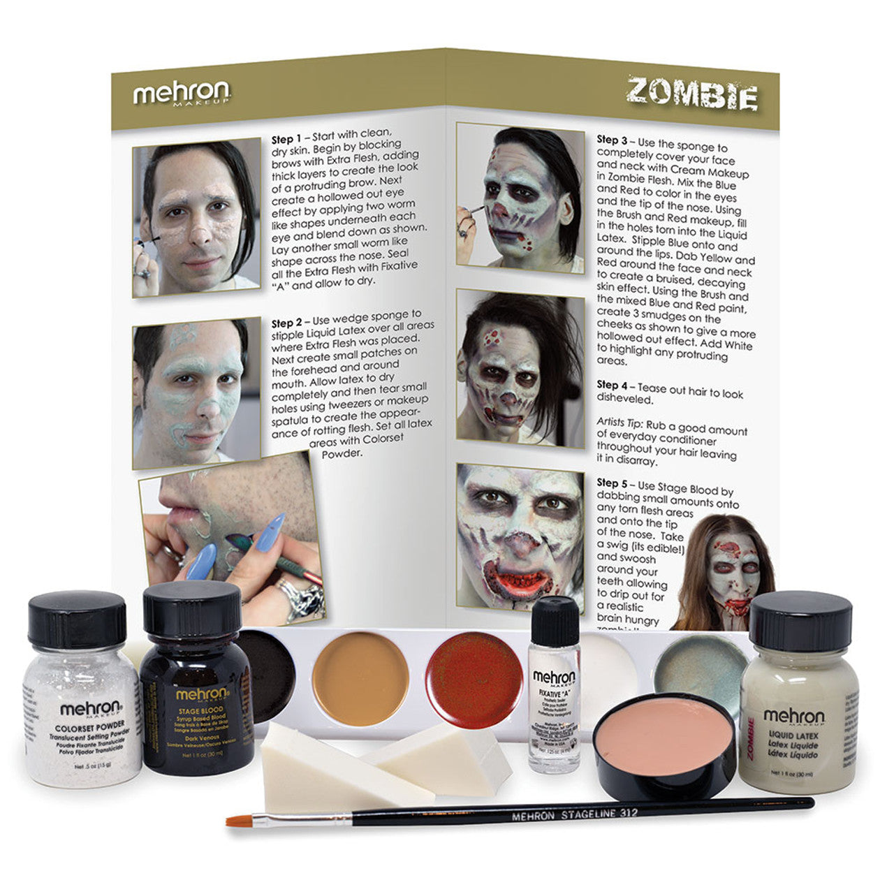 Zombie - Character Makeup Kit