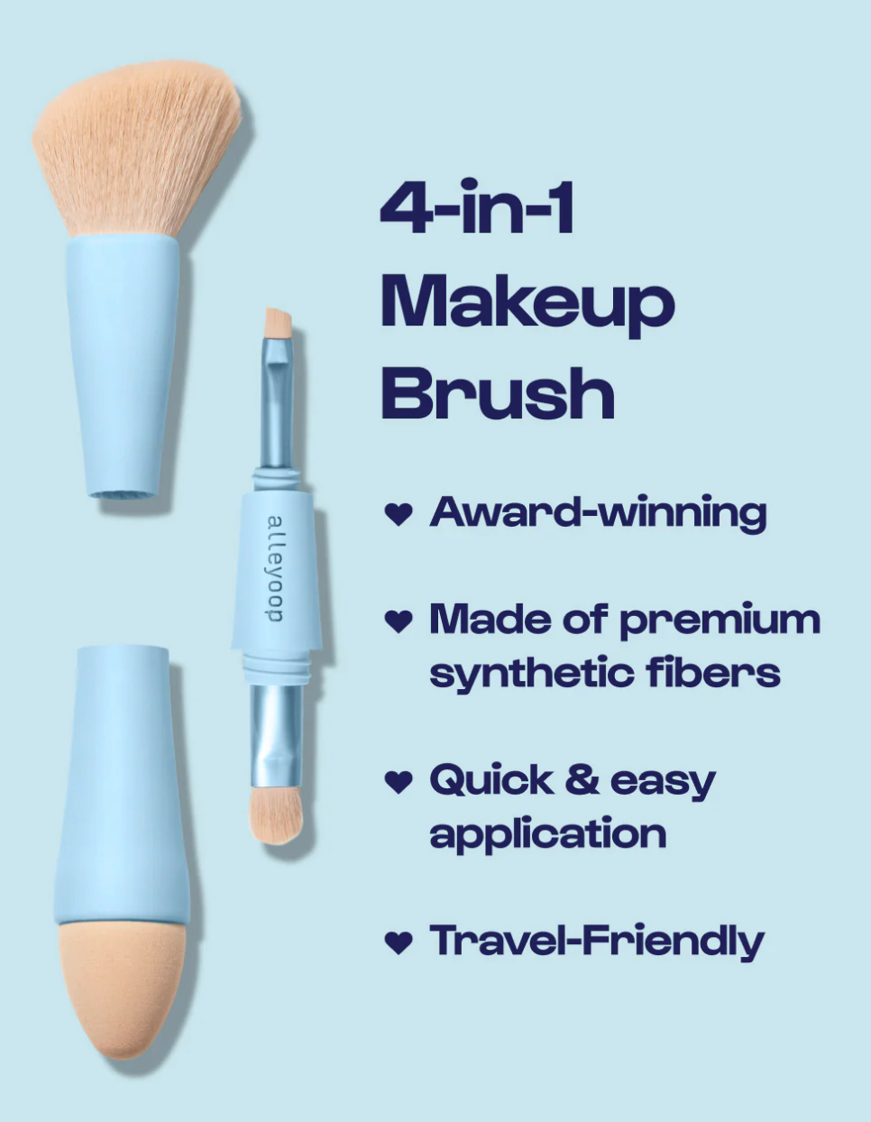 Multi-Tasker 4-in-1 Makeup Brush