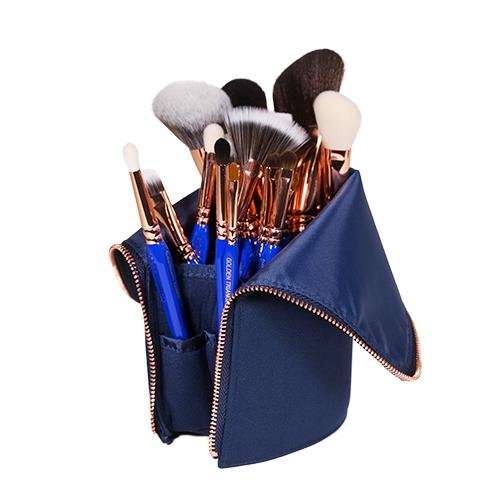 Golden Triangle PHASE I Complete 15pc. Brush Set with Pouch