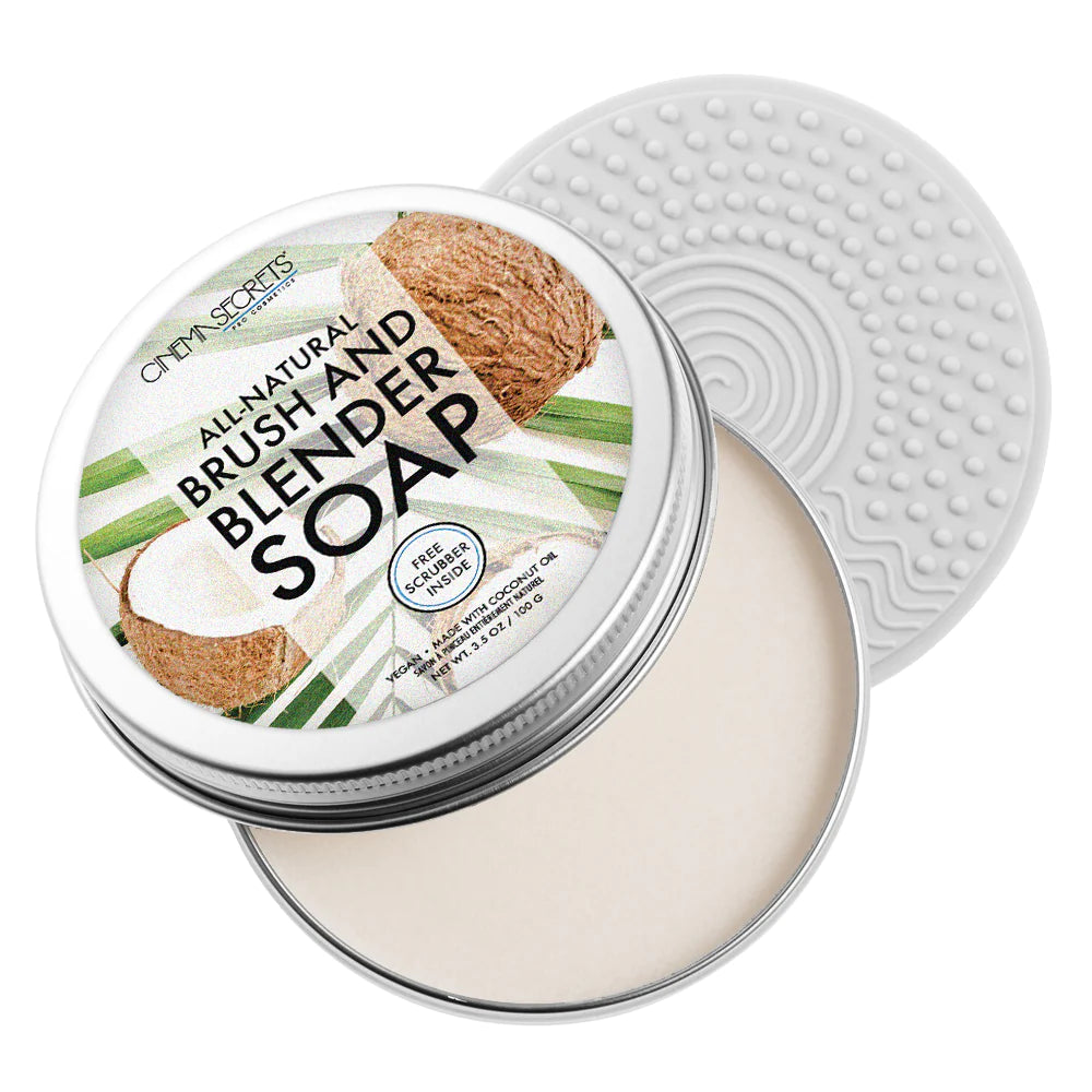 All-Natural Vegan Brush and Blender Soap